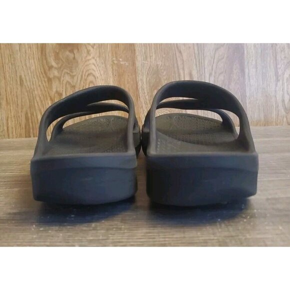 Telic Recovery Comfort Z-Strap Lightweight Sandals Women Size M US 9 Black - Picture 4 of 12